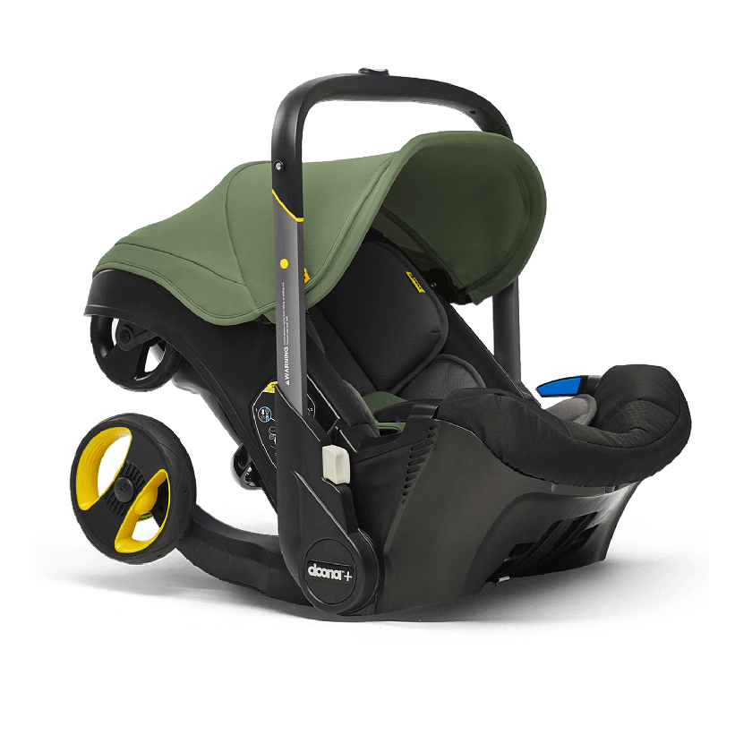 Doona+ Car Seat Desert Green & Free Rain Cover Same Day Delivery