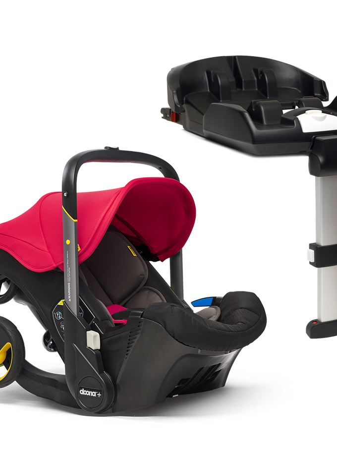 Doona+ Car Seat & Isofix Flame Red New Arrival