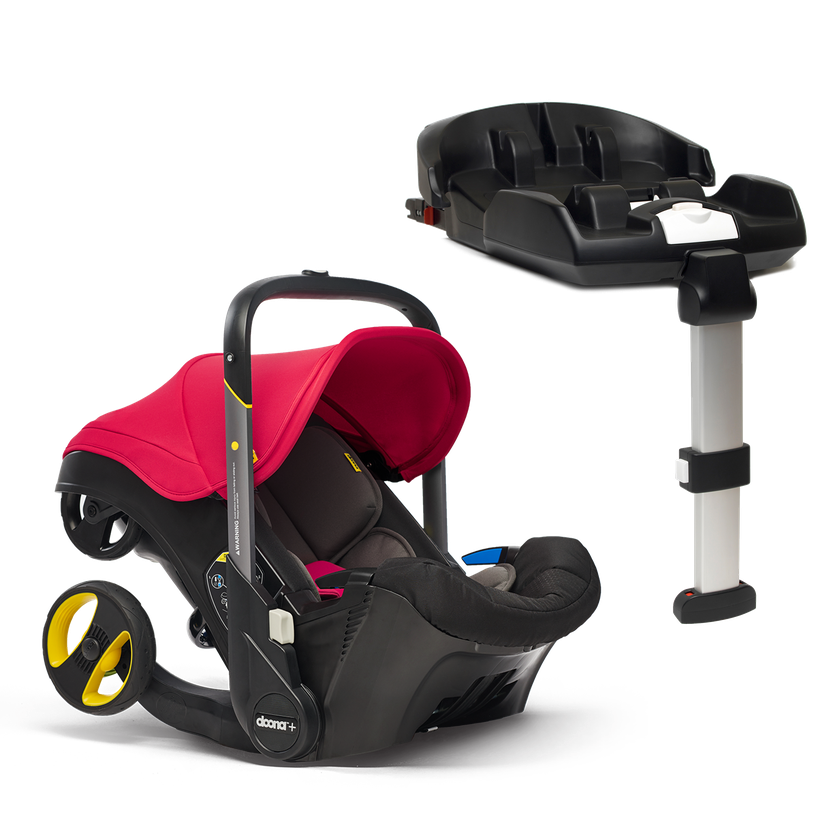 Doona+ Car Seat & Isofix Flame Red New Arrival