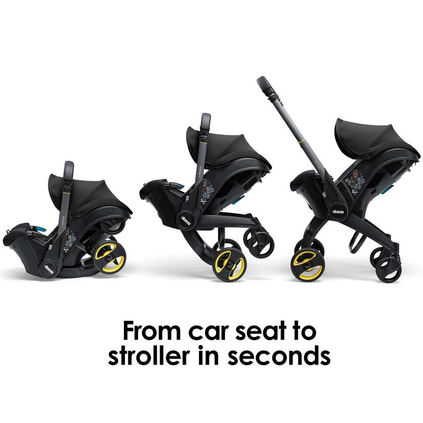 Doona i Car Seat & Stroller Nitro Black High Quality