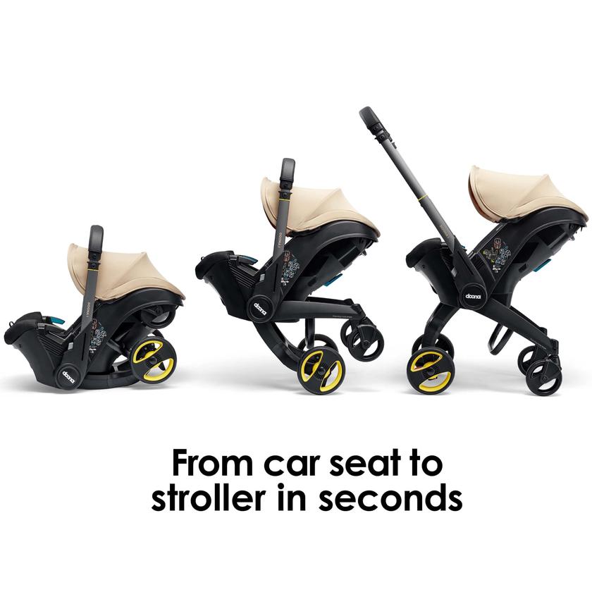 Doona i Car Seat & Stroller Sahara Sand New Arrival