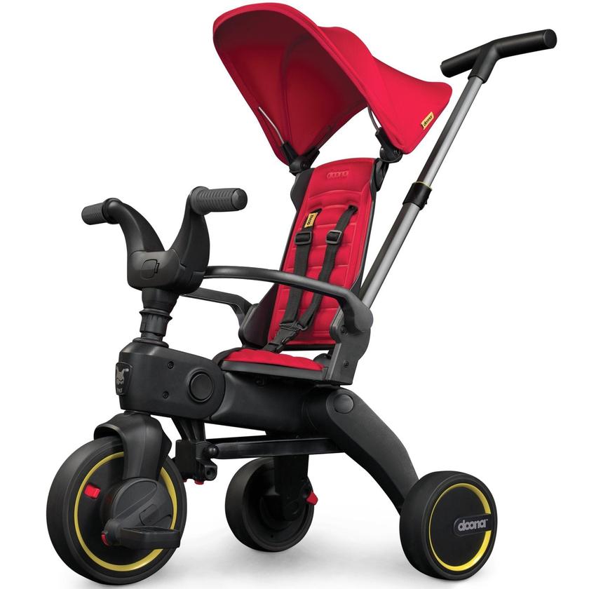 Doona™ Liki Trike S1 - Red + Free Rain Cover High Quality