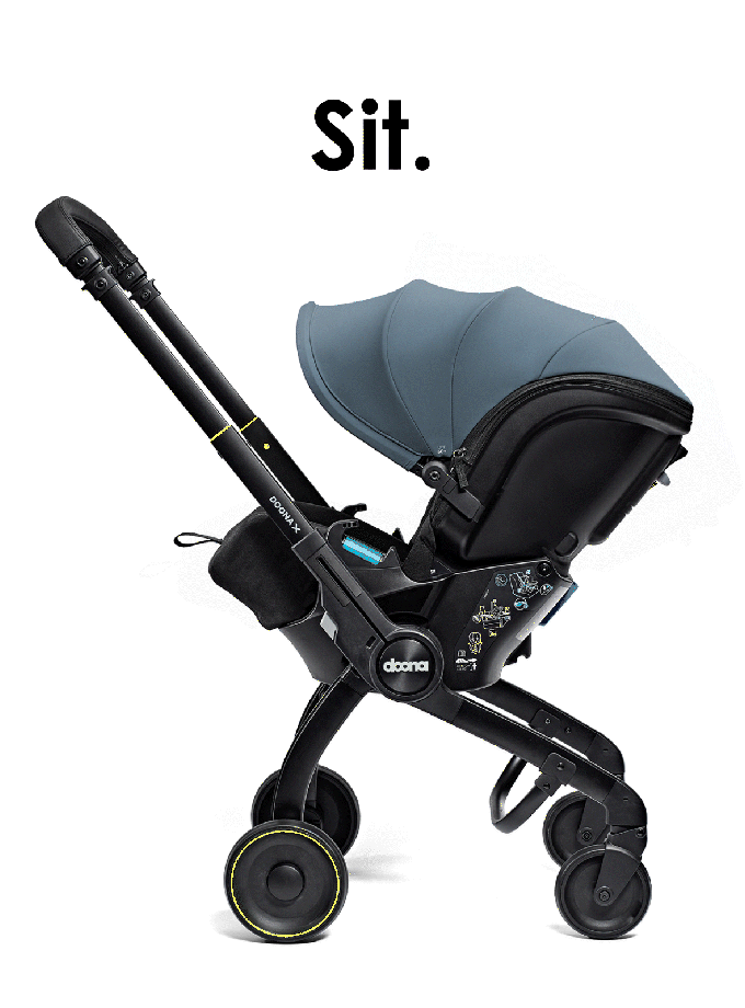 Doona X Car Seat & Stroller Ocean Blue High Quality